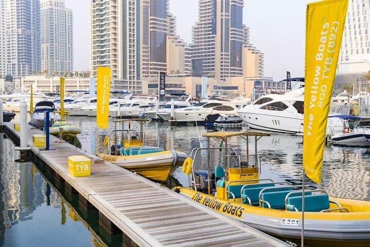 Dubai Yellow Boat Marina Tour