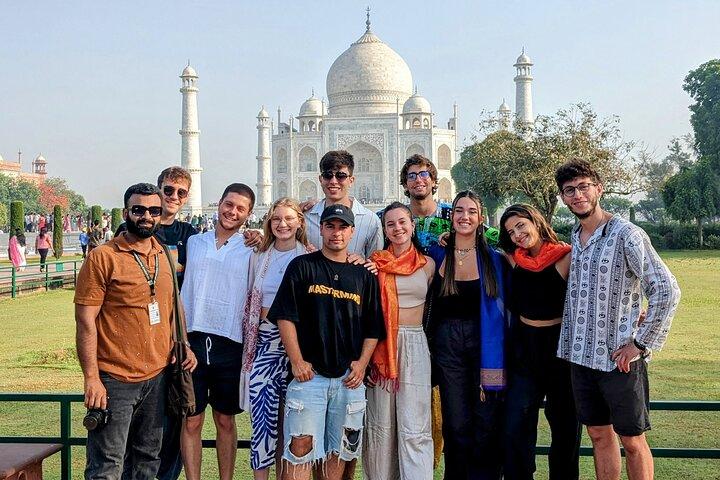 Taj Mahal-tur med höghastighetstågupplevelse - All Inclusive