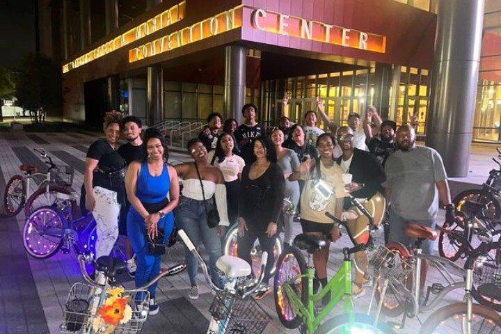 Festa in bici con musica
