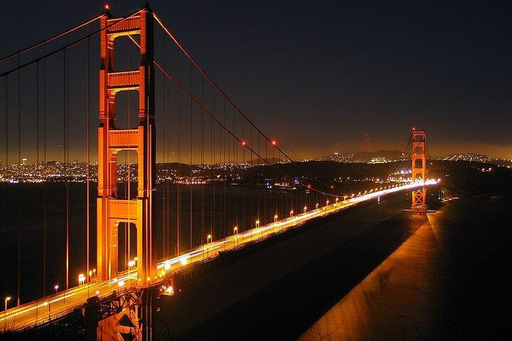 Visite nocturne privée en avion de San Francisco
