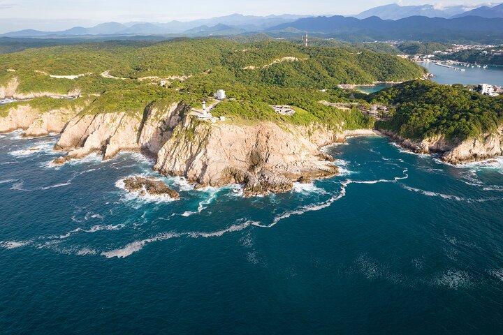 Randonnée Huatulco, points de vue et Snorkling