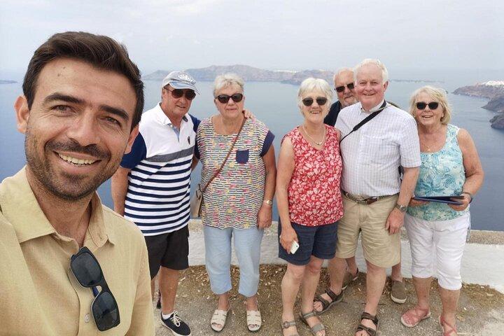 SANTORINI Tour Privado com Itinerário Flexível e Pickup