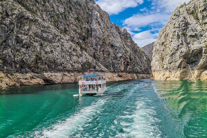 Excursion en bateau au Green Canyon avec prise en charge à Antalya