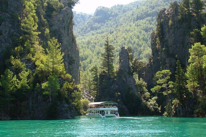 Green Canyon Boat Trip from Alanya with Unlimited Soft Drinks