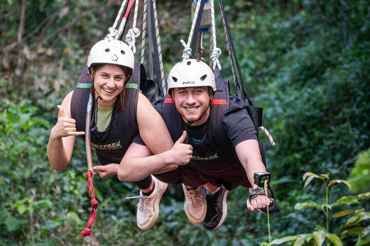 Bungy Jump & Giant Swing Combo im Skypark Cairns Australien