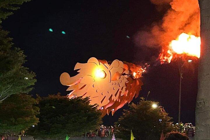DA NANG NIGHTLIFE Tour med MARBLE MOUNTAIN, MONKEY MOUNTAIN & DRAGON BRIDGE