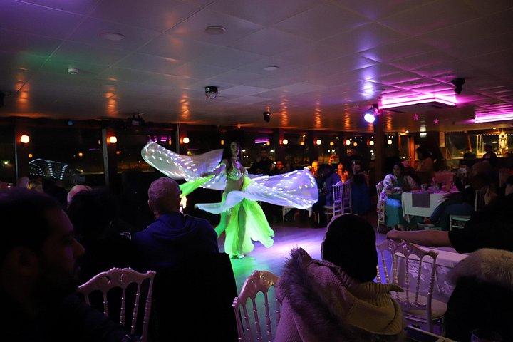 Bosphorus Dinner Cruise Istanbul & Turkish Night Show (Pickup)