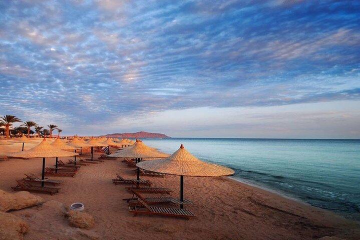 Excursion privée d'une journée à la mer Rouge à El Ain Sokhna depuis le Caire