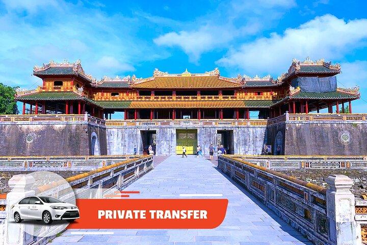 Trasferimento di arrivo privato: dall'aeroporto di Phu Bai all'hotel Hue