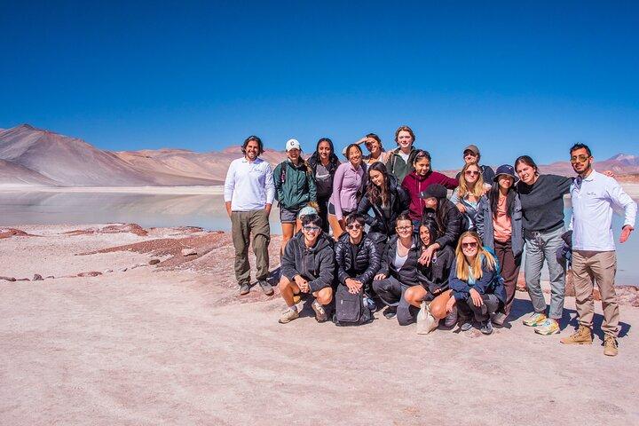 Altiplano-Lagunen, Atacama-Salzwüste, Dörfer und rote Steine