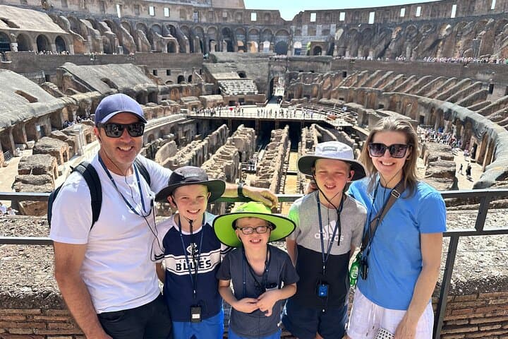 Colosseum and Roman Forum Tour for Kids and Families