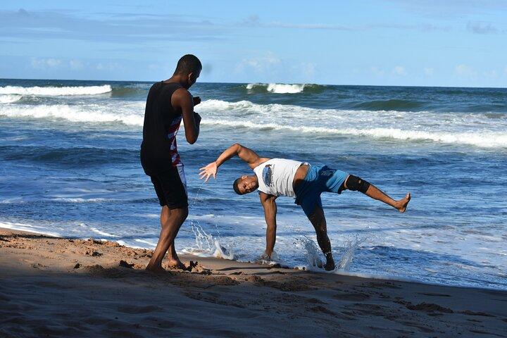 Capoeira Class Beach Training Salvador Abrantes
