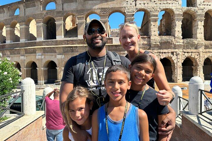 Tour privado para niños del Coliseo y el Foro Romano