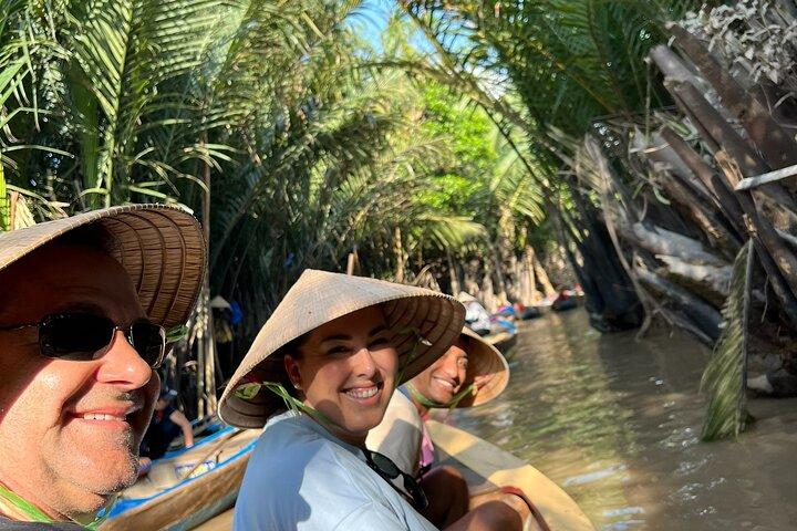 Tour per piccoli gruppi del Delta del Mekong: Vinh Trang, Barca & pranzo