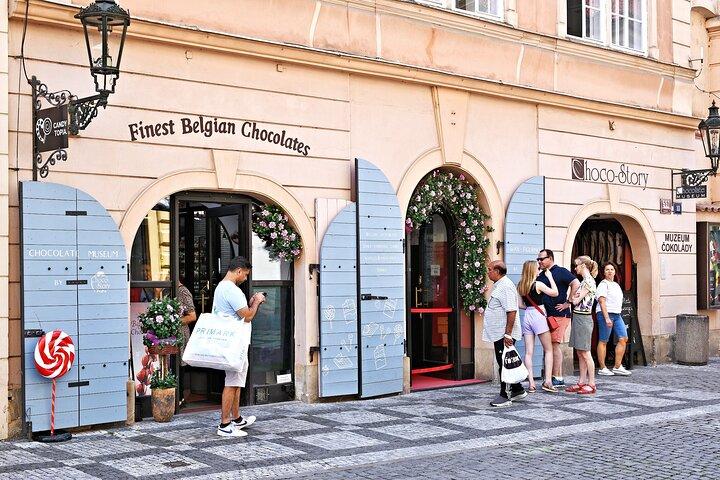 Praag : Chocolademuseumbezoek & Workshop (1,5 uur) bij Choco-Story