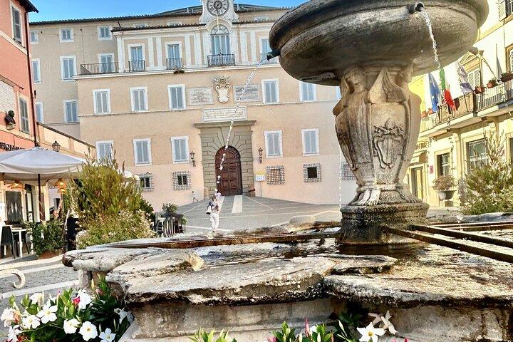 Visite privée Castel Gandolfo, Frascati avec dégustation de vins