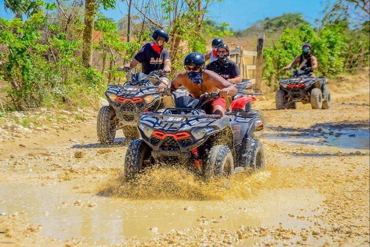 ATV por la jungla cenote, degustación de chocolate Y cafe