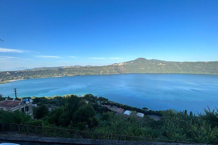 Visite privée Castel Gandolfo, Frascati avec dégustation de vins