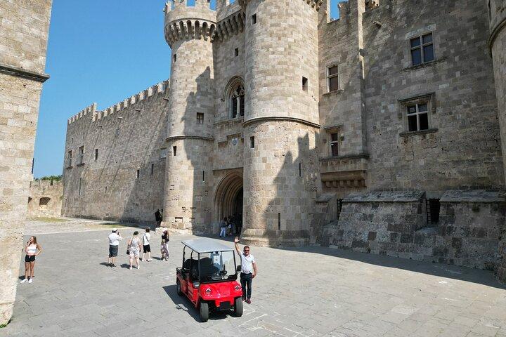 Guidet privat golfvognstur i Rhodos gamle bydel