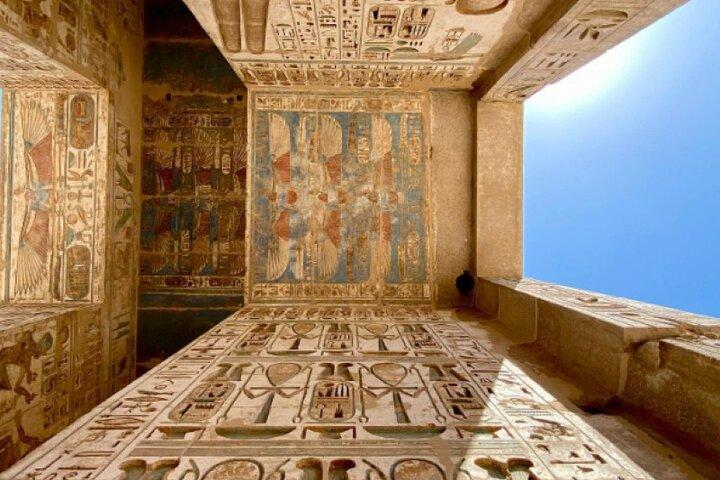 Ontdek Nobles Tombs Madinat Habu Temple Plus Zeilboot bij zonsondergang