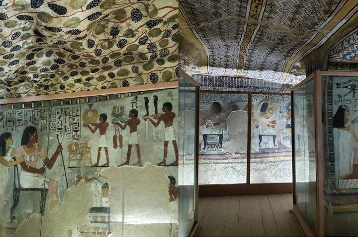 Ontdek Nobles Tombs Madinat Habu Temple Plus Zeilboot bij zonsondergang