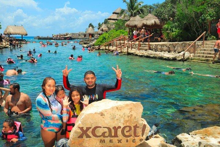 Xcaret Tour Plus com Buffet e Transporte somente de Cancun