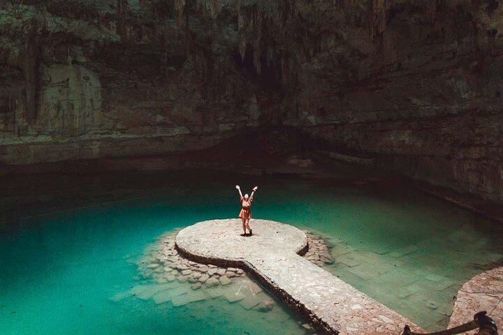 Besök Chichen Itza & the Magical Cenotes Ik Kil & Suytun