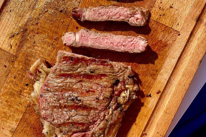 バルセロナ中心部のペントハウスでシェフと一緒にバーベキュー