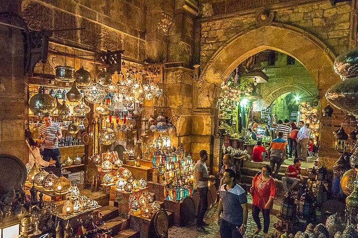 Privat rundtur till Giza-pyramiderna, Egyptiska museet och Khan-khalili