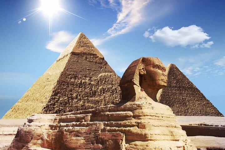 Visite guidée privée à Gizeh, au Caire et à Saqqarah