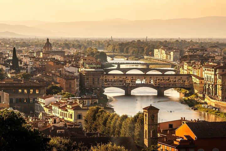 Transfert direct en voiture privée de Rome à Florence