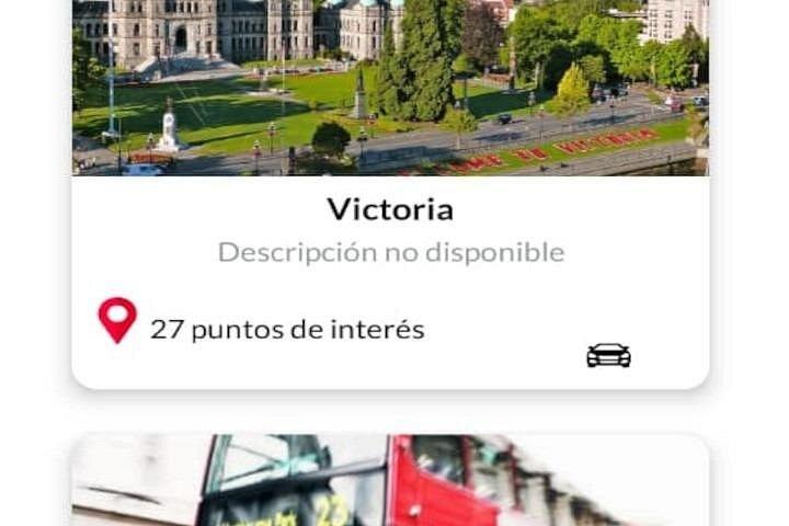 APP Self-Guided Routes Victoria with audio guide