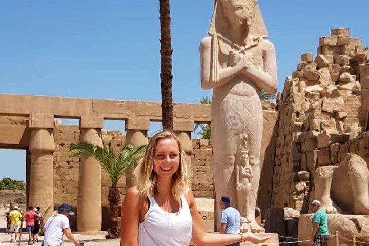 East Bank Bezoek de tempels van Karnak en Luxor