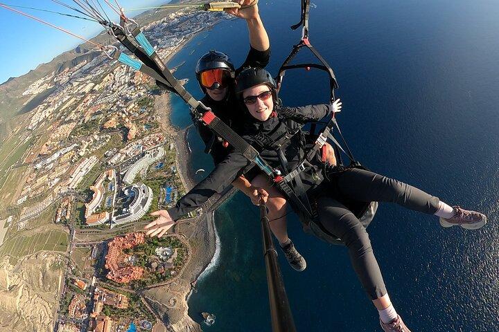 Privé paragliding-vluchtervaring op Tenerife
