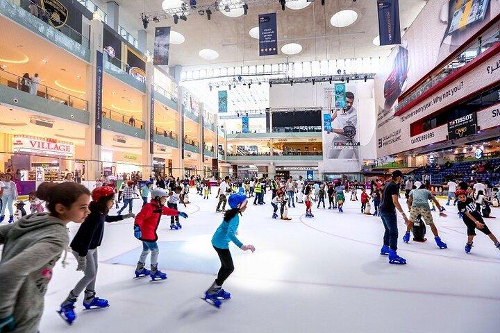 Pass d'entrée à la patinoire de Dubaï