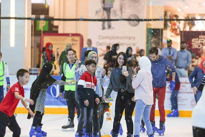 Pass d'entrée à la patinoire de Dubaï