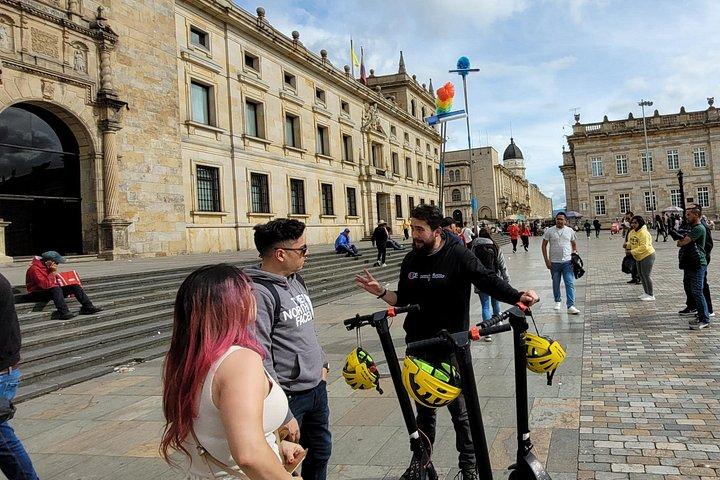 Bogota scooter tour