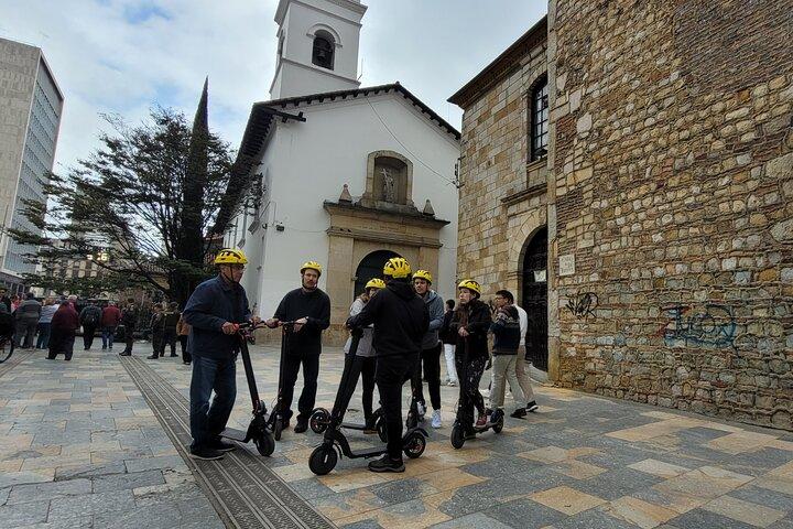 Bogota scooter tour