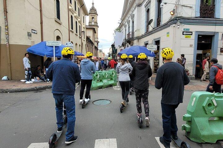 Bogota scooter tour
