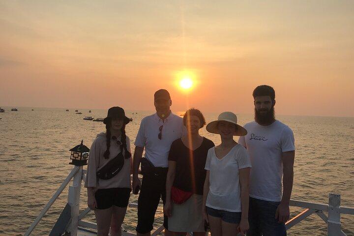 シェムリアップの午後のプライベートツアー、人里離れた夕日