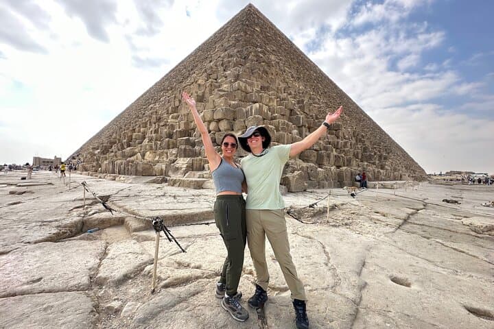 All-in-One Giza Tour, inside Pyramid, sphinx, Camel ride & lunch