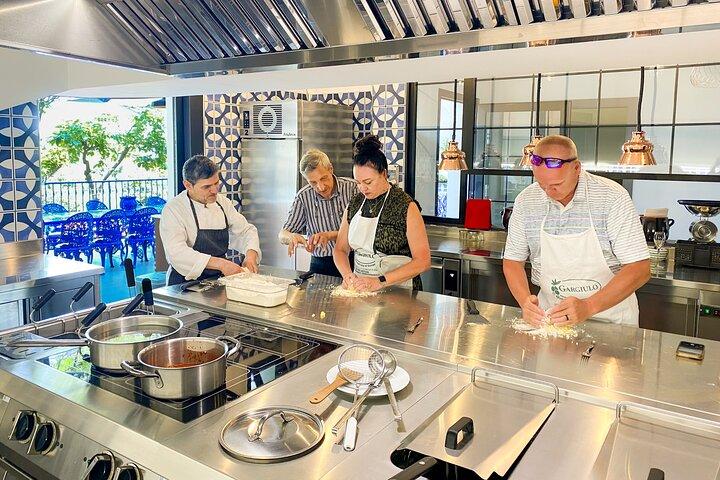 3 horas de clase de cocina de Sorrento en la costa de Sorrento con recogida