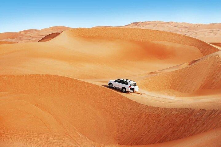 Safari nas Dunas Douradas de Doha | Confronto nas Dunas | Sandboard | Mar interior
