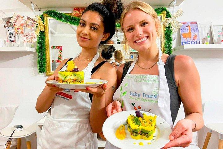 ペルー料理教室、地元市場ツアー、エキゾチックなフルーツの試飲