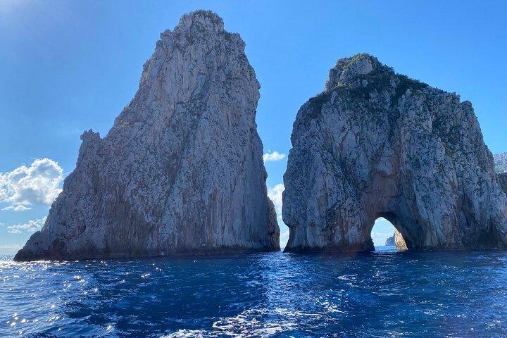 Capri privat dagstur med privat båttur från Rom