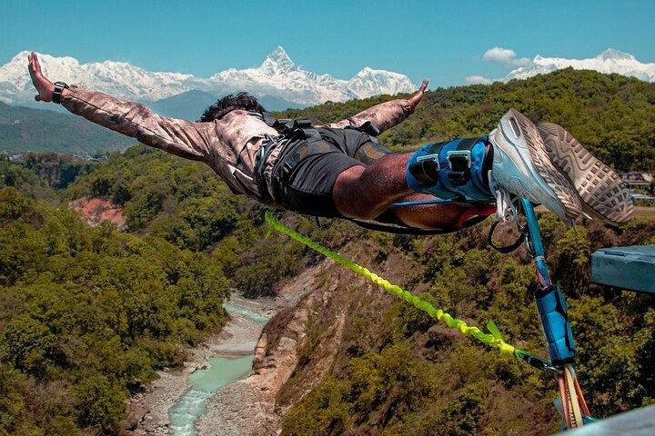Privates Bungee-Sprung-Abenteuer in Pokhara