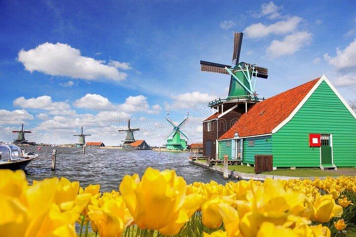 アムステルダム : Zaanse Schans Windmills & Cheese Tour Flexible Return
