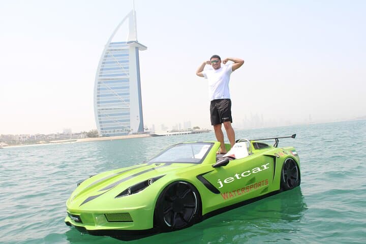 Private Tour Dubai in Jet Car 60min: Burj Al Arab to Atlantis