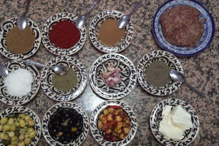 Vegetarisk mad Madlavningskursus i Chefchaouen