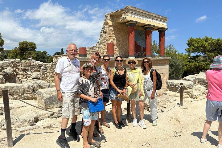O Palácio de Knossos com bilhete Skip-the-Line